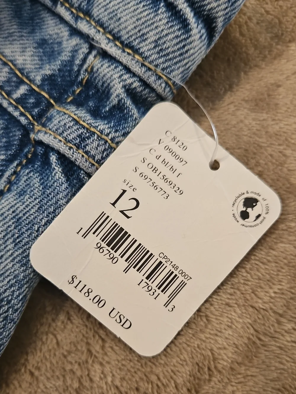 Free People Come As You Are Denim Jean Skirt - Picture 7 of 13